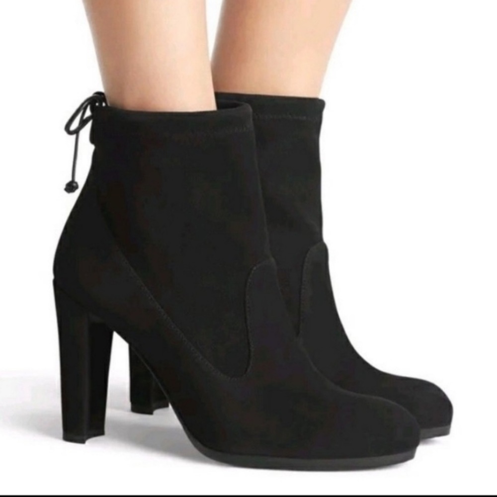 Stuart Weizmann Perfection Booties - Sz 8 - image 1